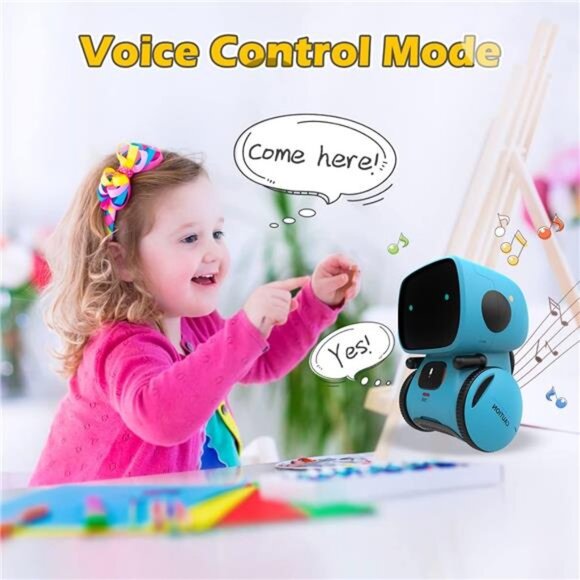 Robots for Kids, Interactive Smart Robotic with Touch Sensor, Voice Control - Picture 5 of 7